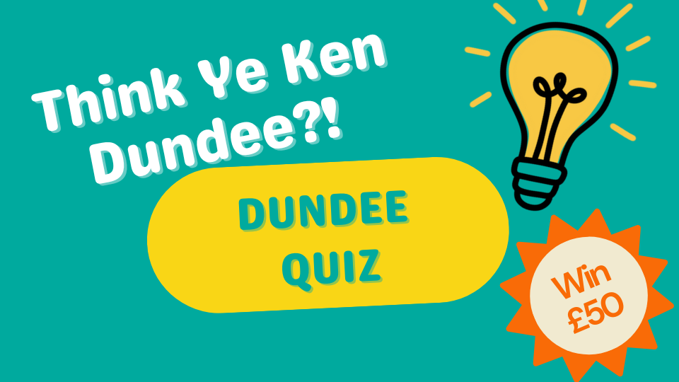 Think ye ken Dundee Quiz decorative graphic