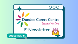 Dundee Carers centre enewsletter graphic