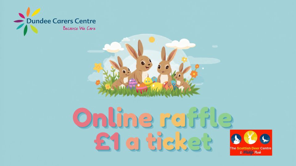 Easter online raffle graphic
